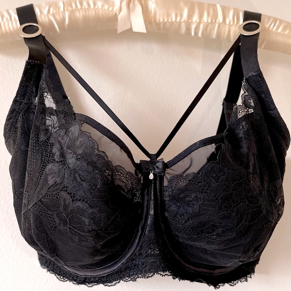 32K Lace Sling Cage Bra